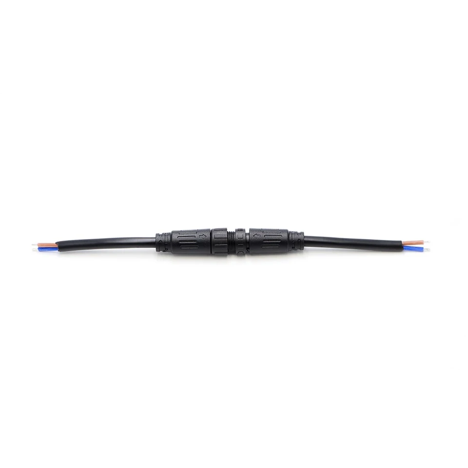 Conector impermeable con rosca M12 3 IP67